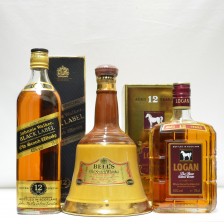 020623 Johnnie Walker Black Label, Logan 12 and Bell's Decanter