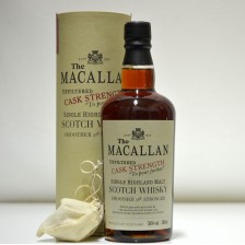 020746 Macallan Unfiltered Cask Strength Cask Fino Sherry 50cl