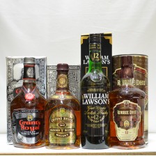 020572 Grant's, Robbie Dhu, Chivas & Lawson's