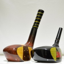 020751 McGibbon's Masters Reserve Ceramic Golf Decanters