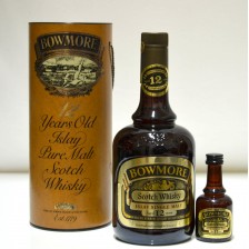 020230 Bowmore 12 Year Old Dumpy Bottle With Mini