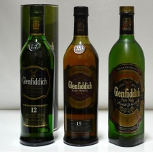 020507 Glenfiddich 12 Year Old, 15 Year Old & Pure Malt