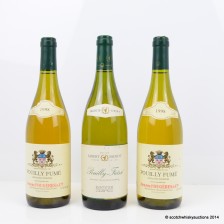 Lot 400027 Adolphe Fougeres & Cie Pouilly Fume 1998 2 x 75cl & Albert Bichot Pouilly Fuisse 1997 75cl