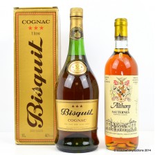 Lot 400031 Althorp Sauternes 75cl & Bisquit Cognac 1L